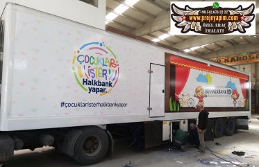 Halkbank Eğitim tırı